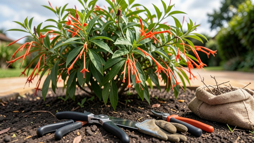 Fire Bush Pruning: Year-Round Color With Precision Cuts