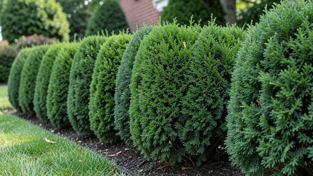 Dwarf Yew for Evergreen Structure