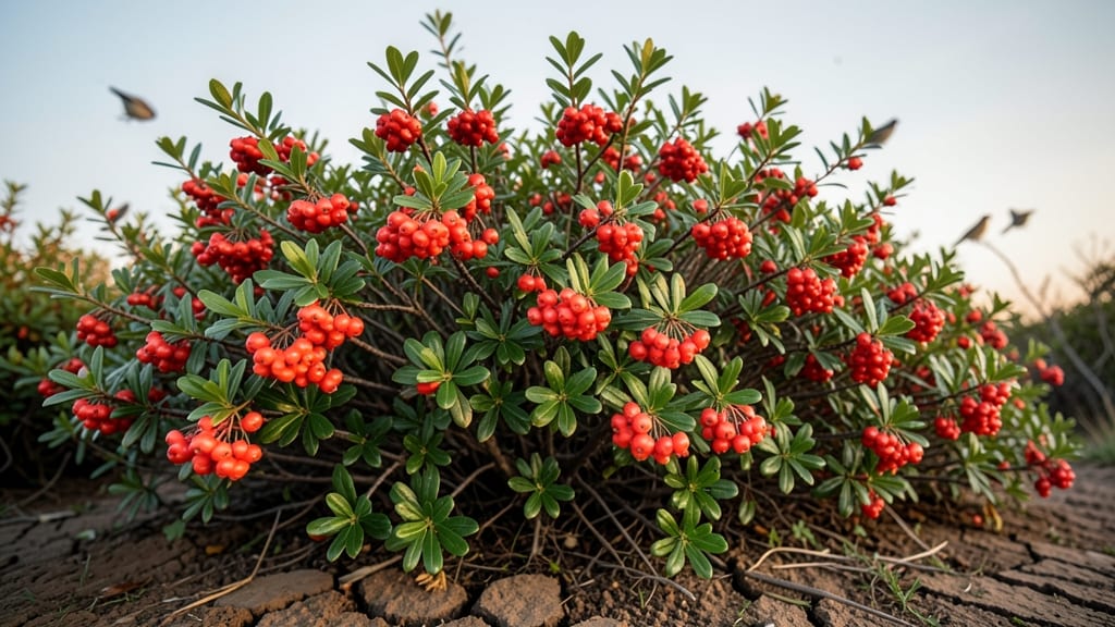 Coralberry Bush