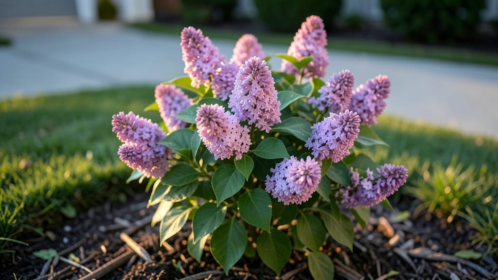 Dwarf Lilac Bush for Compact Privacy