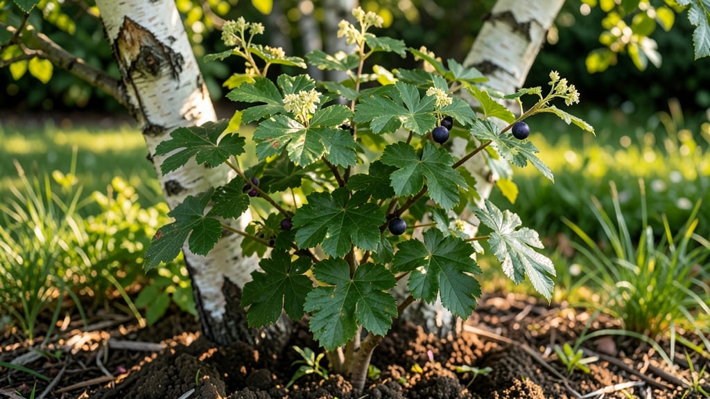 Blackcurrant Bush Leaves: Natural Pest Repellent for Organic Gardens