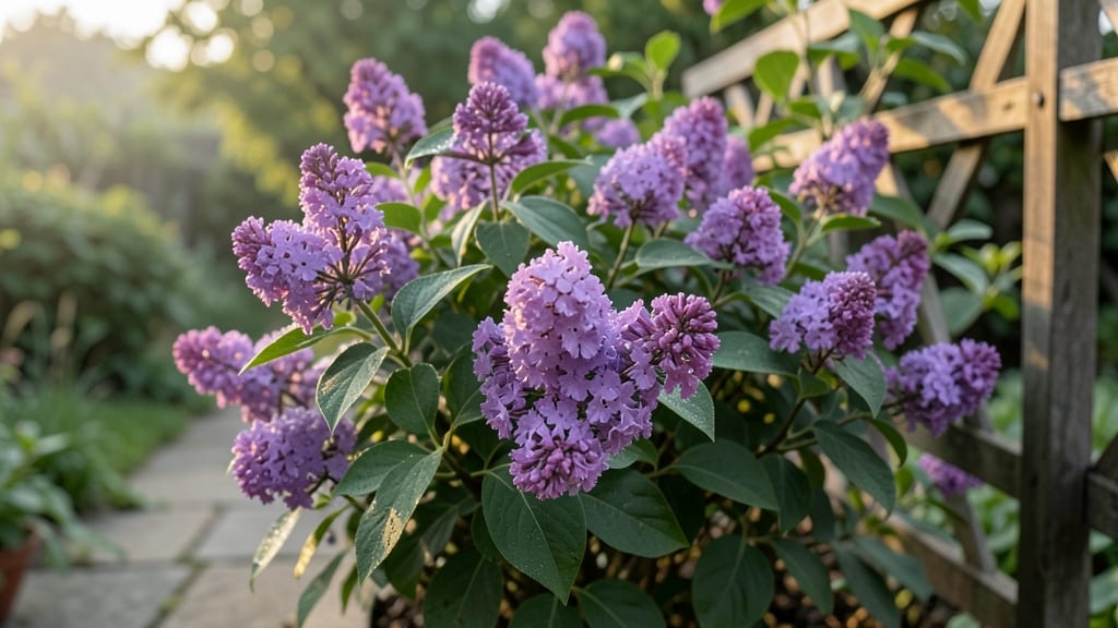 Dwarf Lilac Bushes for Fragrant Privacy