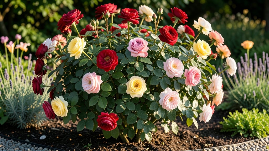 Huge Rose Bush: Year-Round Privacy Screen With 10-Foot Height
