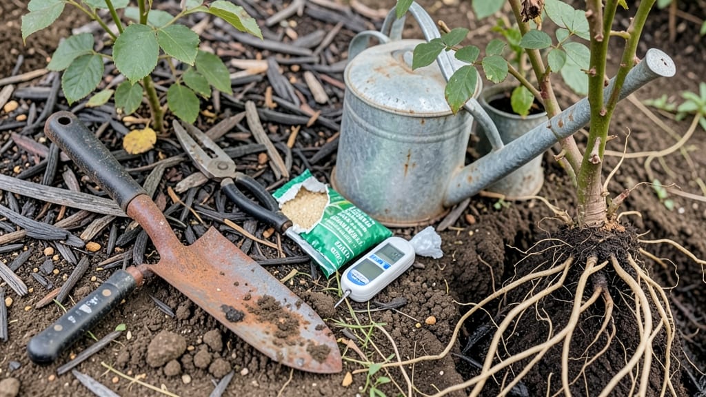 Rose Bush Dying After Transplant: Root Shock Rescue in 7 Days