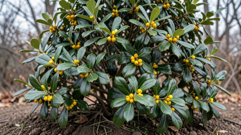 Oregon Grape Holly for Native Evergreen Beauty