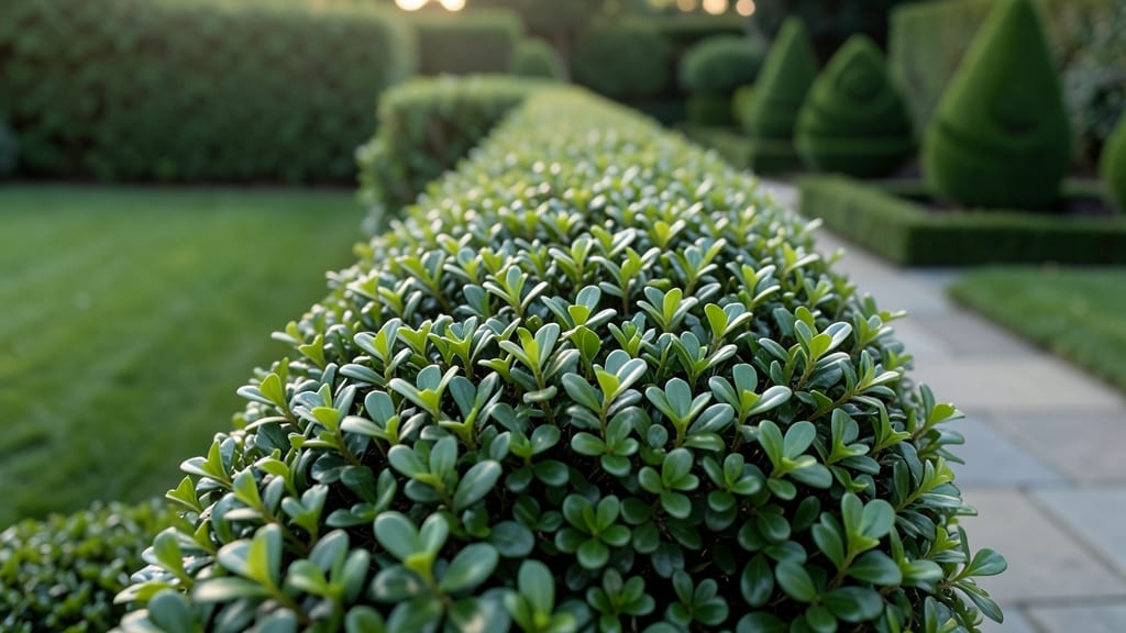 Boxwood Hedges for Year-Round Structure