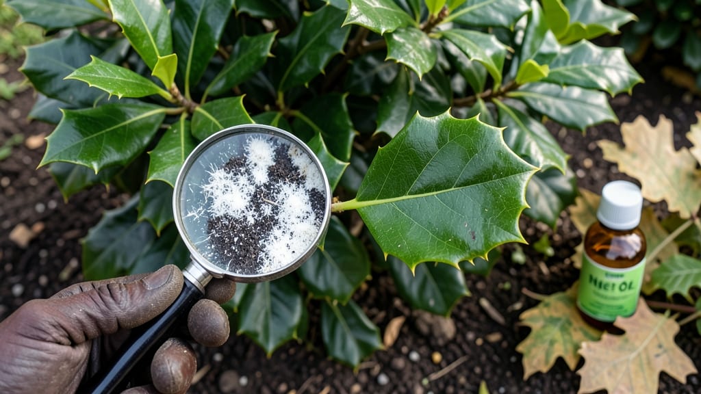 White Fungus on Holly Bushes: Identify and Eradicate This Common Fungal Threat