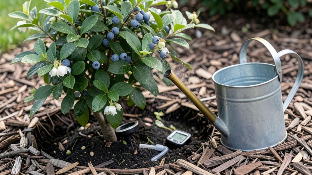 How Much Water Does a Blueberry Bush Need: Seasonal Guide for Thriving Plants