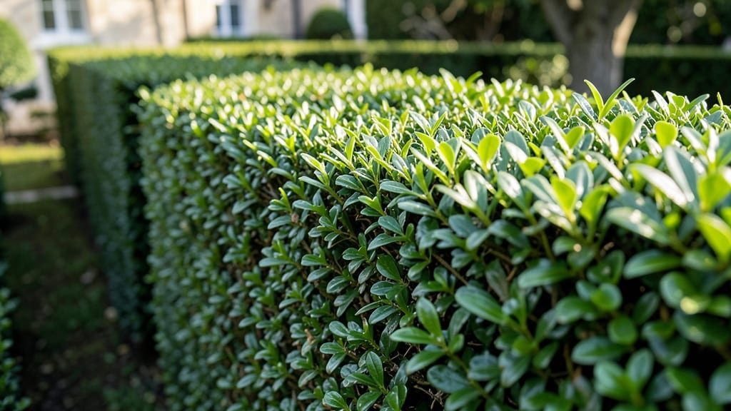 Boxwood Hedges for Formal Garden Designs