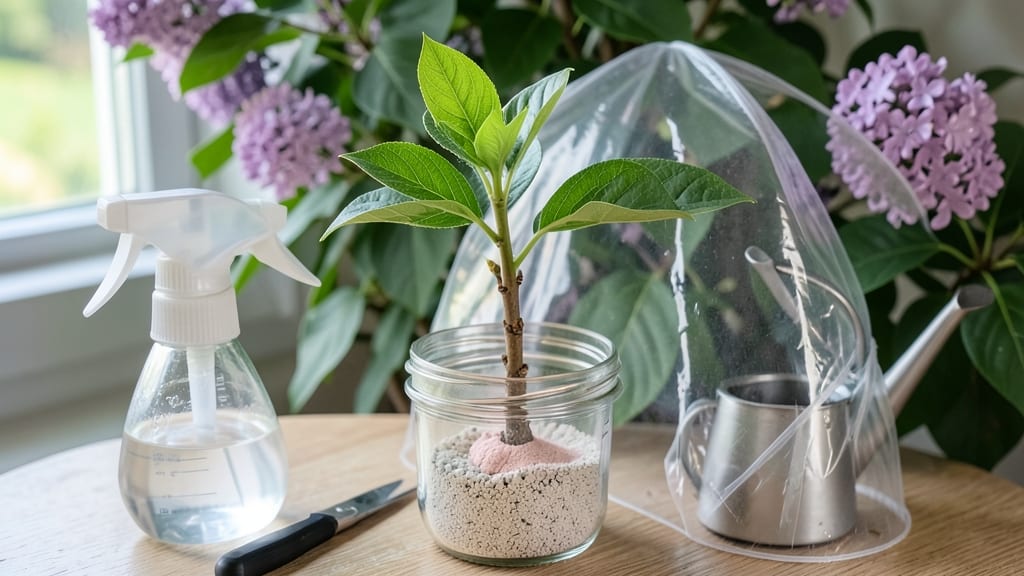How to Start a Lilac Bush From a Clipping: Root in Water Before Planting for Success