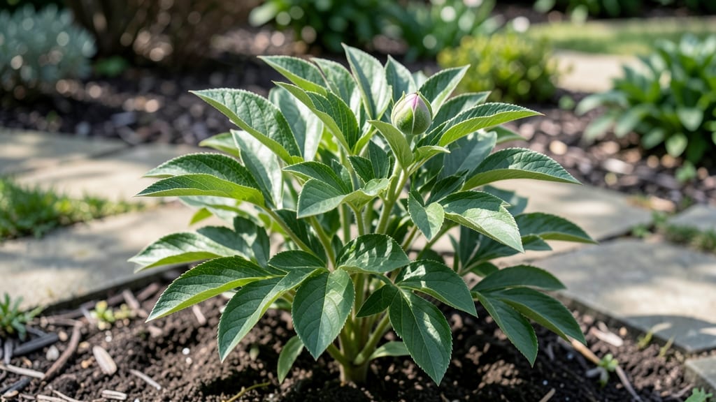 Young Peony Bush Transplanting: Layered Soil Prep for Root Revival
