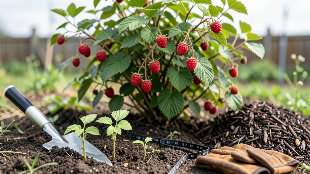 How Far Apart to Plant Raspberry Bushes: Spacing Guide for Variety-Specific Growth
