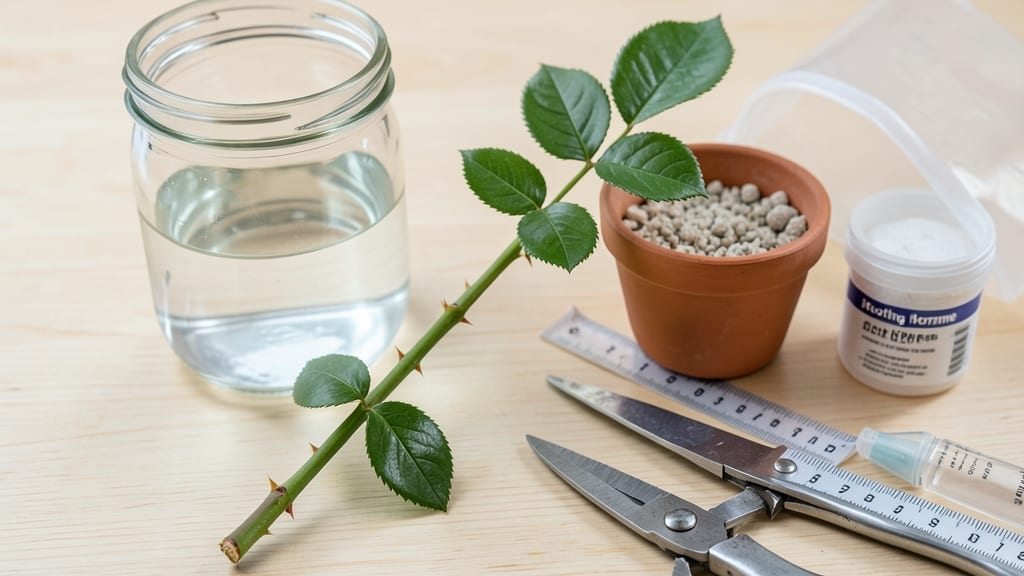 Starting A Rose Bush From A Stem: Rooting Magic in Water or Soil
