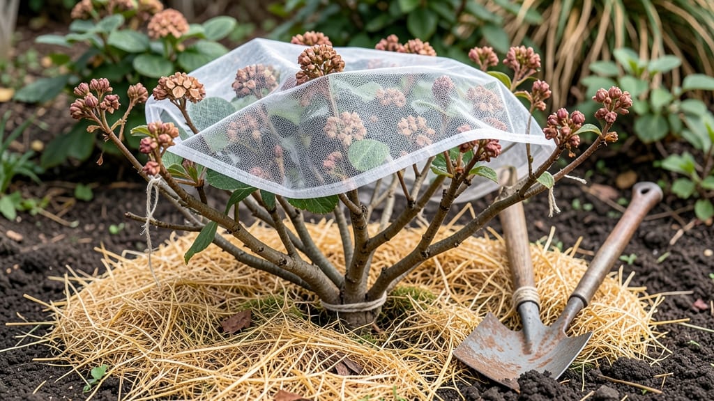 Protecting Bushes in Winter: Frost-Defying Shield for Year-Round Survival