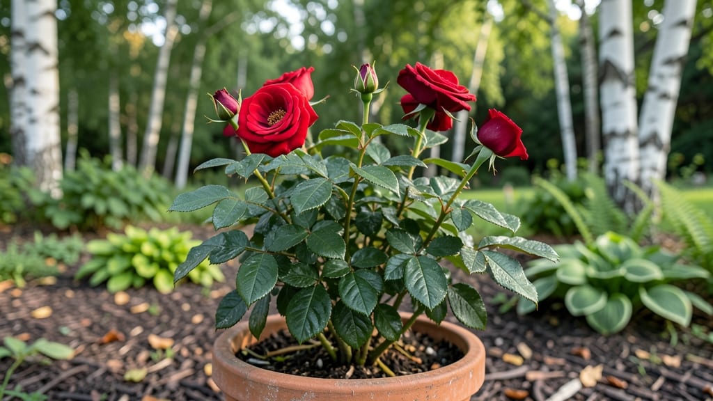 Mini Red Rose Bush Growing Guide: Fragrant Blooms Year-Round With 3 Simple Cuts