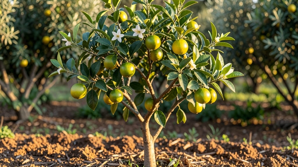 Bush With Little Orange Berries: Dwarf Firethorn's Year-Round Privacy Shield