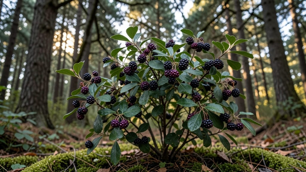 Dwarf Evergreen Elderberry Bush