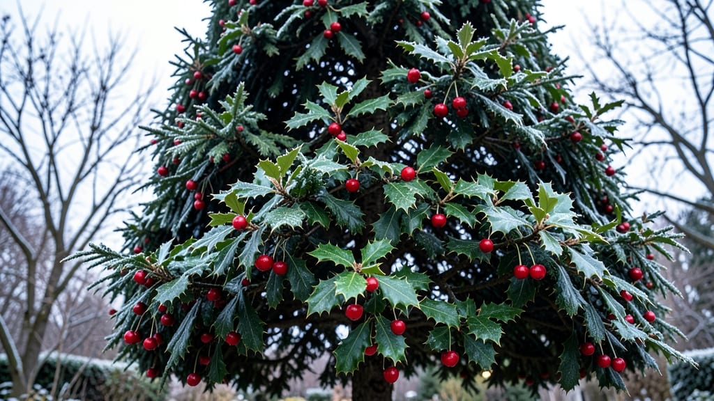 Holly Trees for Year-Round Defense