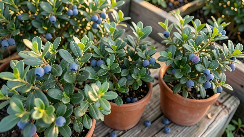 Dwarf Blueberry Evergreen Variety